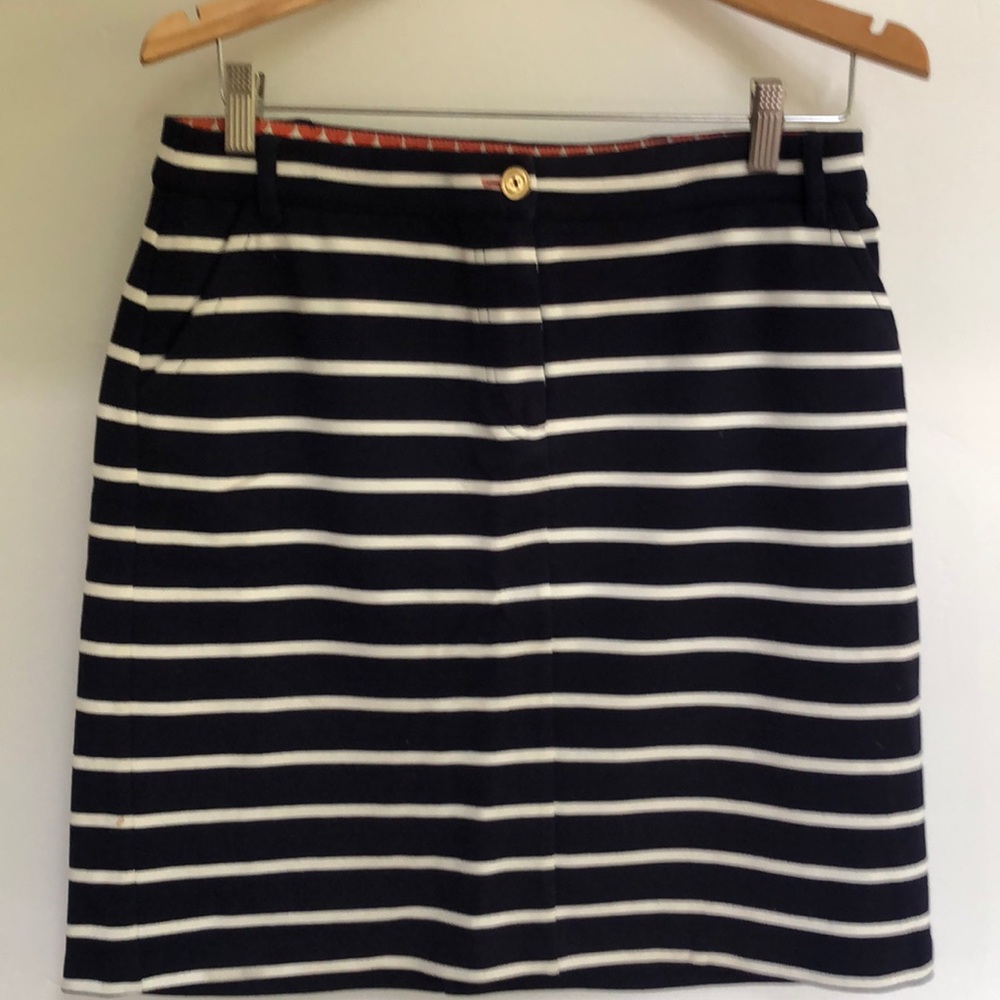 Boden Striped Skirt